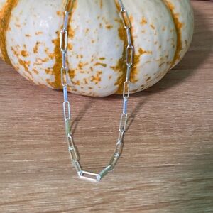 Elegant Silver Chain Necklace